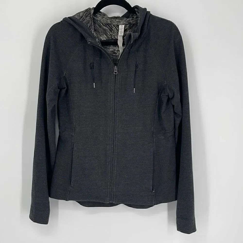 Lululemon Hoodie Heathered Black